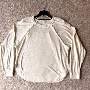 Pilcro brand Henley pullover shirt